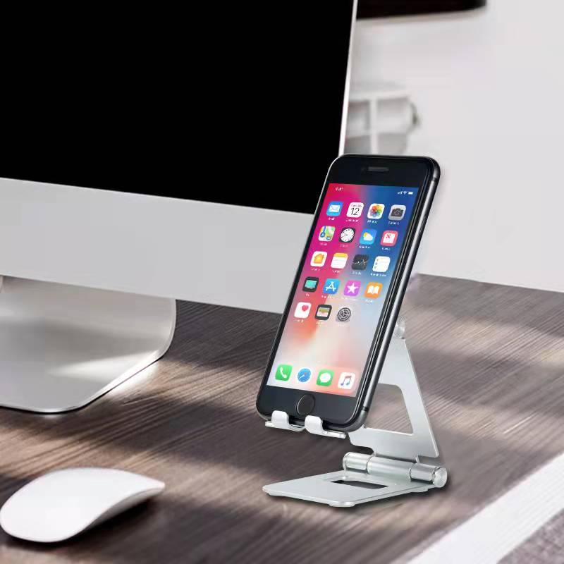 Máy tính bảng mới Khung máy tính để bàn phổ tiện Khung hợp kimnhôm tiện lợi Giá đỡ điện thoại